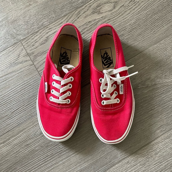 Red Vans - Picture 1 of 5